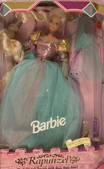 Rare Rapunzel Barbie Collectible 1994 NIB - Picture 1 of 2